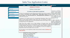 Desktop Screenshot of indiavisairan.com